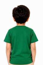 Kids 14 August Pakistan Independence Day Green T-Shirt