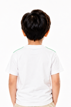 Kids Mere Dil Mein Pakistan White Graphic T-Shirt