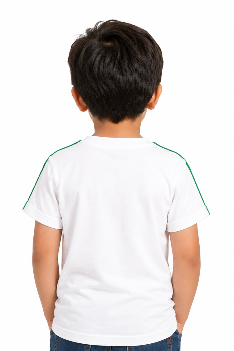 Kids 14 August Pakistan Independence Day T-Shirt | 1947 Printed Cotton Tee for Boys
