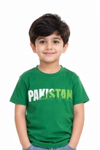 Pakistan Graphic Kids T-Shirt – Green