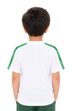 Hi Pakistan Kids T-Shirt - White Cotton Jersey | 14 August Independence Day Graphic Tee