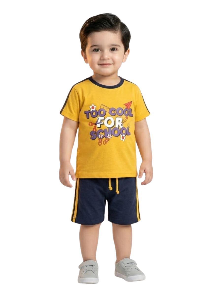 Too Cool for School Kids' Outfit – Trendy & Comfy Matching Set