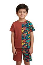 TODDLER BOYS CONTRAST TRACKSUIT - RED