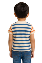 Little Lion Sibling Stripe Tee