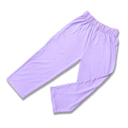 BOYS HEAVY COTTON JERSEY 2 PIECE SUITE PRINTED  - LIGHT PURPLE