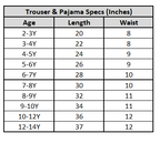 Boys' Navy Blue Kameez Shalwar with Embroidered Placket