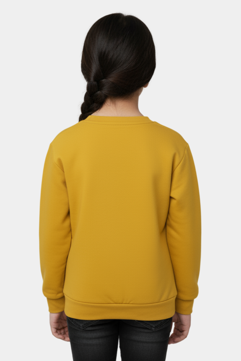 Sunny Blossom Ruffle Sweatshirt