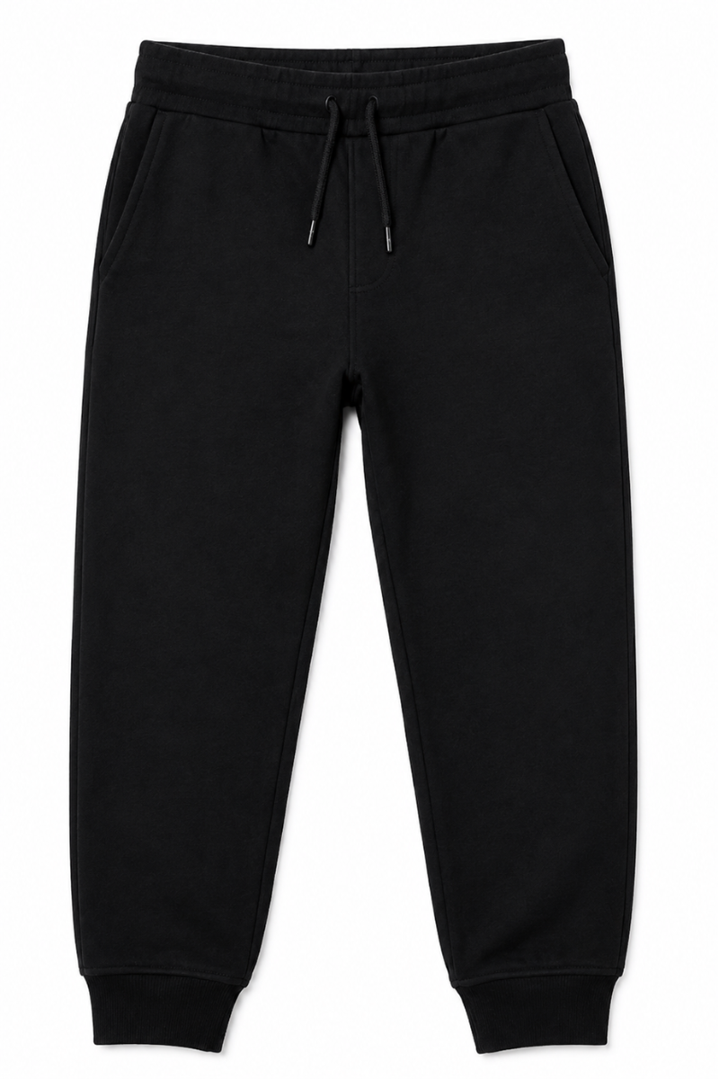 Kids Brown & Black Fleece Hoodie | Stylish & Comfortable Winter Wear