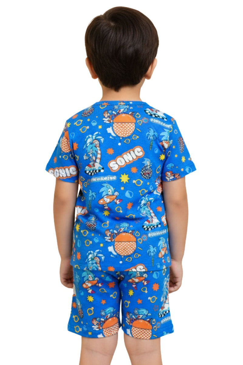 Sonic all over printed suit for Boys & Girls