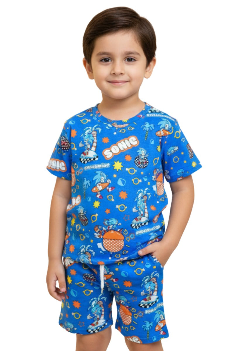 Sonic all over printed suit for Boys & Girls