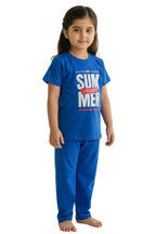 BOYS & GIRLS COTTON JERSEY 2 PIECE SUITE PRINTED - UNISEX