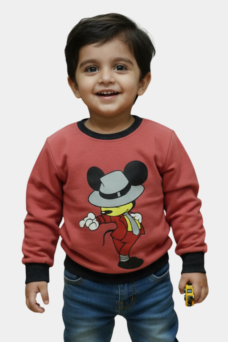 "Explorer Mouse" Toddler Adventure Sweatshirt