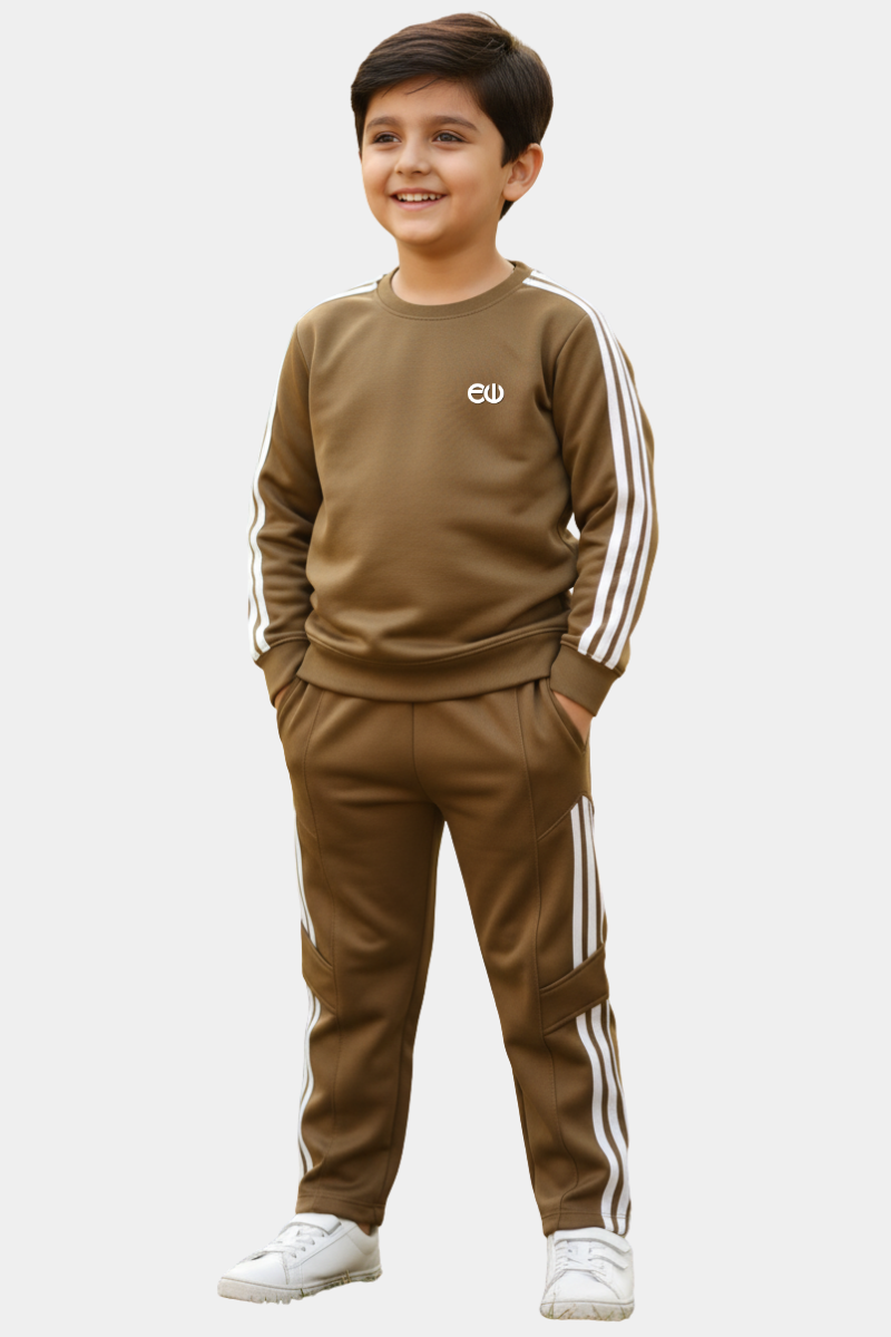 Modern Kids' Jogger & Crewneck Tracksuit