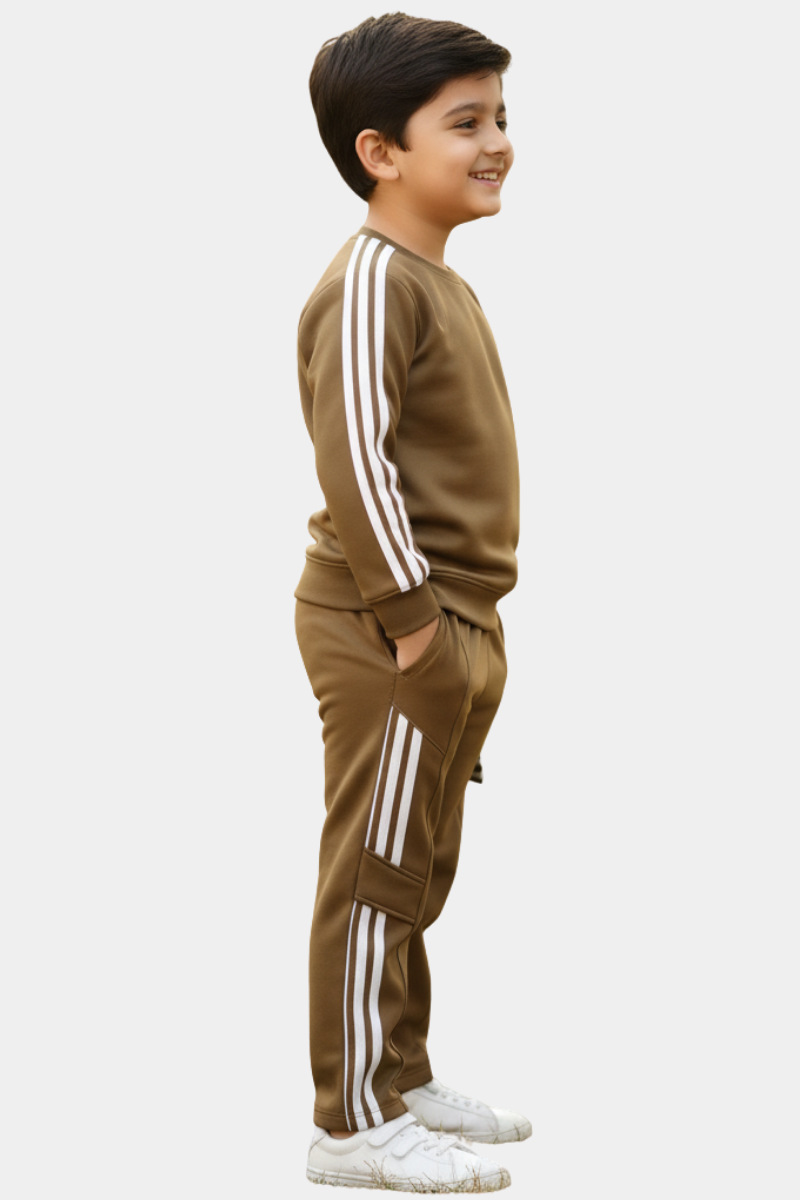 Modern Kids' Jogger & Crewneck Tracksuit