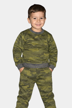 Little Trooper Camo Lounge Set