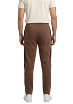 Men’s Brown Terry Activewear Trousers – Adidas Logo, 240-260 GSM