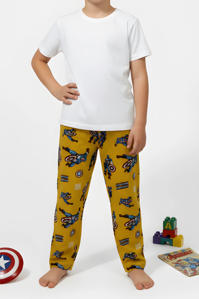 Marvel Captain America Kids' Comfy Pants