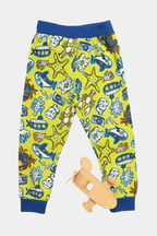 Kids' Graphic Print Joggers with Elastic Waist