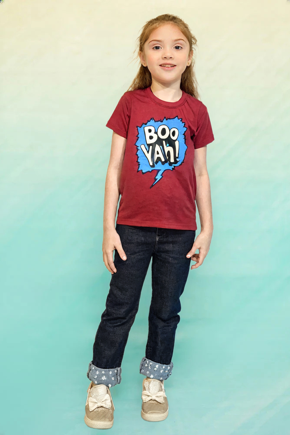 BOOYAH! Graphic Tee for Kids – Hot Pink