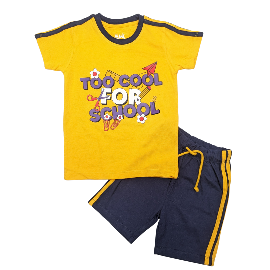 Too Cool for School Kids' Outfit – Trendy & Comfy Matching Set