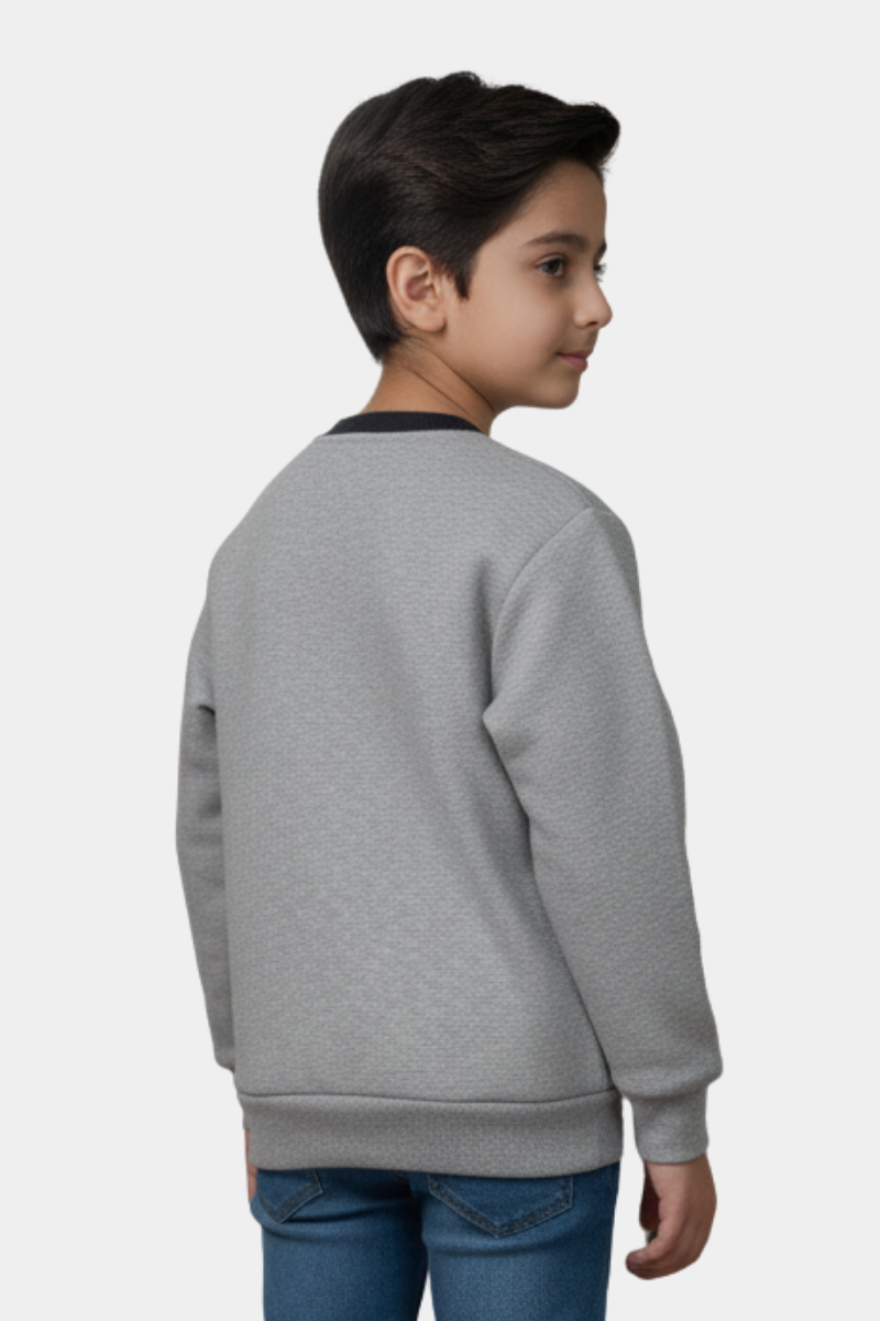 Kids' Transformers Optimus Prime Grey Sweatshirt