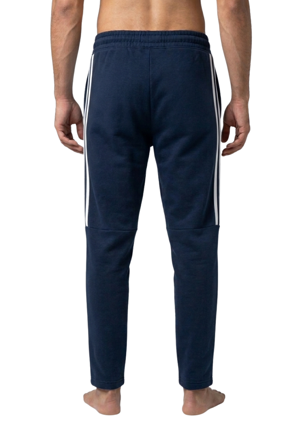Men’s Blue Terry Activewear Trousers – Adidas Logo, 240-260 GSM