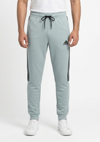 Men’s Mint Green Terry Activewear Trousers – Adidas Logo, 240-260 GSM