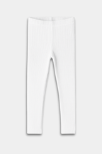 Soft Ribbed Cotton Baby Leggings - Essential Everyday Comfort