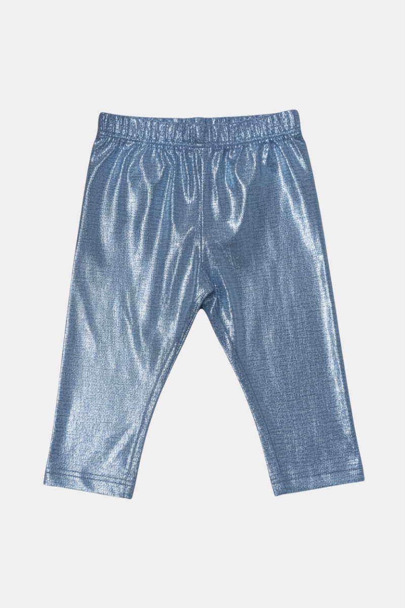 Sparkle & Shine Metallic Leggings for Baby Girls
