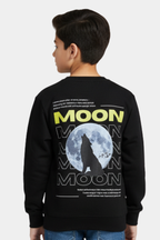 Howling Wolf Moon Graphic Sweatshirt