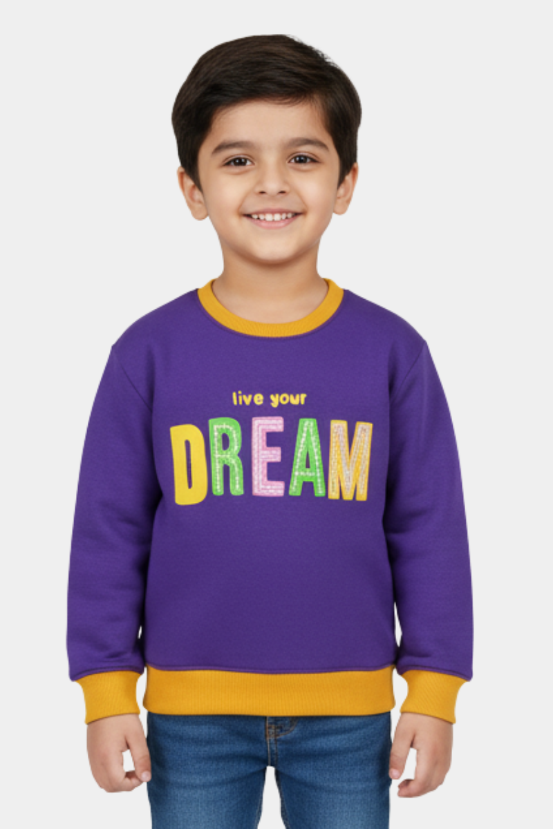 Dream Big, Live Bold Crewneck Sweatshirt
