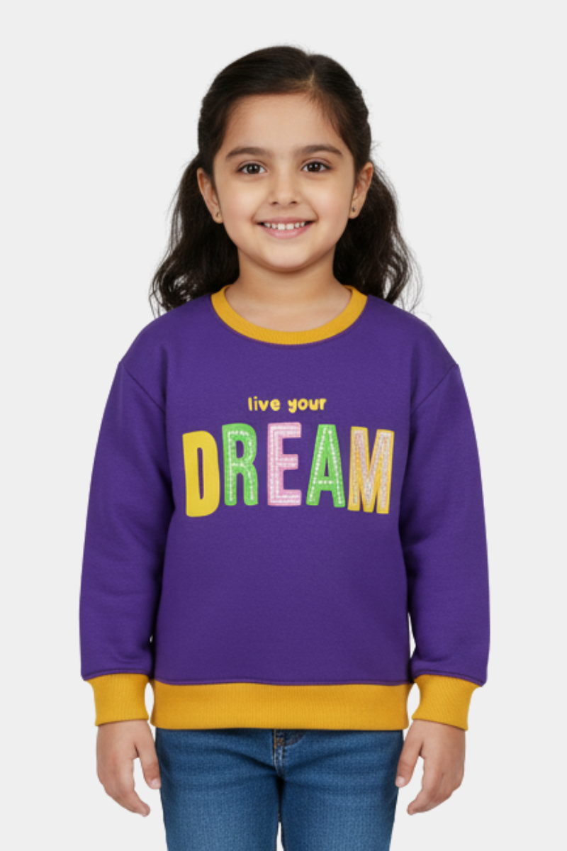 Dream Big, Live Bold Crewneck Sweatshirt