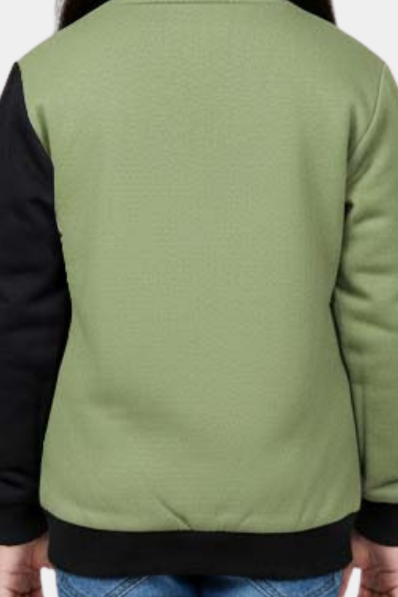 Chic Colorblock Full-Zip Mockneck for Boys